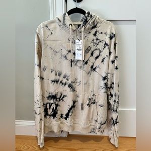 Zara TieDye Hoodie - Size Large - NWT